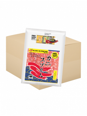 KANI SUPREME CRAB STICKS 500G.(Shoyu + Wasabi) ( 1 box )