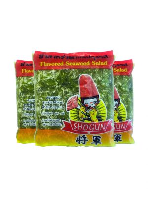 FLAVORED SEAWEED SALAD 500G. ( 3 packs )