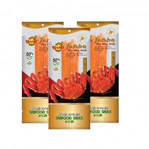 Taraba Red King Crab 60g.(Seafood Sauce 10 ml.) ( 3 packs )